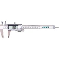 Electronic Digital Calipers, 0.001" (0.03 mm) Resolution, 0 - 6" (0 - 152 mm) Range TGZ370 | Aurora Tools