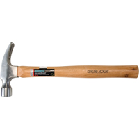 Hickory Handle Hammer, 22 oz., Wood Handle, 14-3/4" L TJZ034 | Aurora Tools