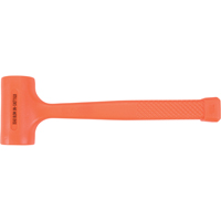 Dead Blow Hammer, 24 oz., Textured Grip, 12-3/4" L TJZ037 | Aurora Tools
