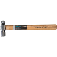Ball Pein Hammer, 8 oz. Head Weight, Plain Face, Wood Handle TJZ039 | Aurora Tools