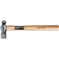 Ball Pein Hammer, 24 oz. Head Weight, Plain Face, Wood Handle TJZ041 | Aurora Tools