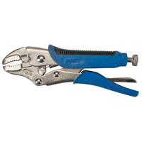 Locking Pliers with Wire Cutter, 5" Length, Curved Jaw TJZ091 | Aurora Tools