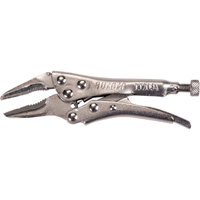 Locking Pliers with Wire Cutter, 4" Length, Long Nose TJZ094 | Aurora Tools