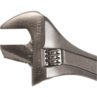 Adjustable Wrench, 10" L, 1-3/8" Max Width, Black TJZ102 | Aurora Tools