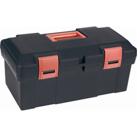 Heavy-Duty Tool Box, 17-1/2" W x 9-1/2" D x 8" H, Black TLV083 | Aurora Tools