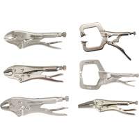 TLZ792 Locking Plier Set, 6 Pieces