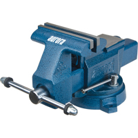 TYL097 Utility Workshop Vise, 6" Jaw Width, 3-4/10" Throat Depth