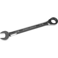 SAE Ratcheting Combination Wrench, 12 Point, 11/16", Chrome Finish UAD659 | Aurora Tools