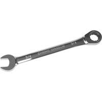 SAE Ratcheting Combination Wrench, 12 Point, 3/4", Chrome Finish UAD660 | Aurora Tools