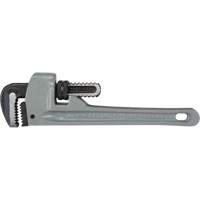 UAL053 Pipe Wrench, 1-1/2" Jaw Capacity, 10" Long, Ergonomic Handle