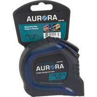 UAV725 Ruban &agrave; mesurer, 1" x 25', Marques de goujon Imp&eacute;rial/Imp&eacute;rial & m&eacute;trique