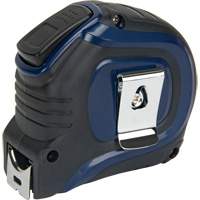 UAV725 Ruban &agrave; mesurer, 1" x 25', Marques de goujon Imp&eacute;rial/Imp&eacute;rial & m&eacute;trique