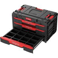UAX722 Arx&reg; 3-Drawer Toolbox, 23-1/10" x 15" x 13-2/5", Black