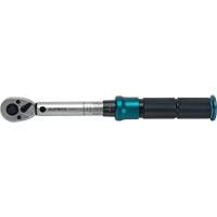 UAX748 72-Tooth Torque Wrench, Click, 1/4" Square Drive, 20 - 200 in-lbs.
