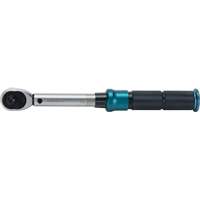 UAX748 72-Tooth Torque Wrench, Click, 1/4" Square Drive, 20 - 200 in-lbs.