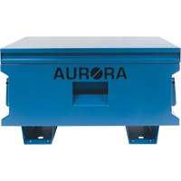 UAY672 Jobsite Tool Box, 33" x 20-3/10" x 18-3/10", Steel, Blue