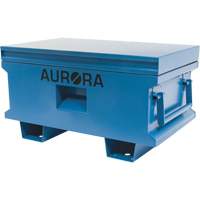 UAY672 Jobsite Tool Box, 33" x 20-3/10" x 18-3/10", Steel, Blue