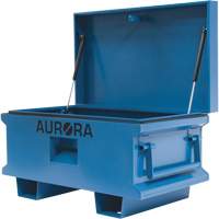 UAY672 Jobsite Tool Box, 33" x 20-3/10" x 18-3/10", Steel, Blue