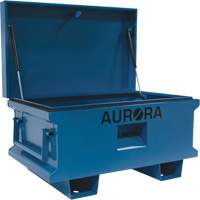 UAY672 Jobsite Tool Box, 33" x 20-3/10" x 18-3/10", Steel, Blue