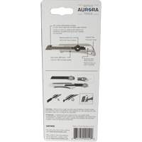 UAY902 18mm Professional Knife with Ratchet, Stainless Steel, Heavy-Duty, Plastic Handle