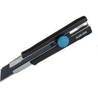 UAY904 25mm Retractable Knife, Stainless Steel, Heavy-Duty, Rubber Handle