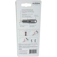 UAY907 Standard-Duty Retractable Safety Knife, Stainless Steel, Rubber Handle