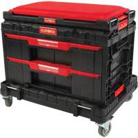 UAZ939 3-Piece Arx&reg; Dolly with Swivel Casters Set, 23-1/10" x 15" x 13-2/5", Black