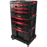 UAZ940 4-Piece Arx&reg; Dolly with Swivel Casters Set, 23-1/10" x 15" x 22-1/2", Black