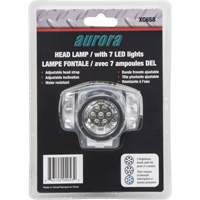 XC658 Headlamp, LED, 28 Lumens, 20 Hrs. Run Time, AAA Batteries