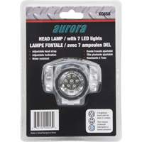 Headlamp, LED, 28 Lumens, 20 Hrs. Run Time, AAA Batteries XC658 | Aurora Tools