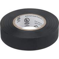 XE890 Electrical Tape, 19 mm (3/4") x 18 M (60'), Black, 7 mils