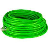XJ571 Industrial Extension Cord, All-Weather, SJTW, 10/3 AWG, 15 A, 50'