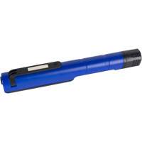 XJ595 Pen Light with Pocket Clip, LED, 80 Lumens, AAA Batteries